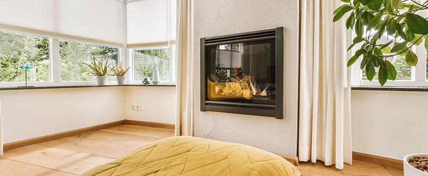 Residential Fireplace Ceramic Glass Installation in Englewood, NJ