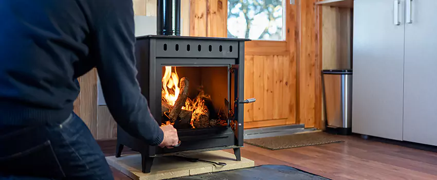 Open Hearth Wood Fireplace Installation in Englewood, NJ